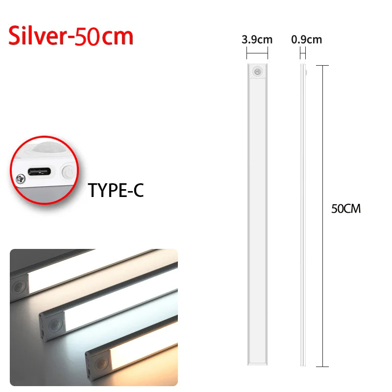 LED Motion Sensor Night Light – Wireless Under Cabinet & Closet Lighting
