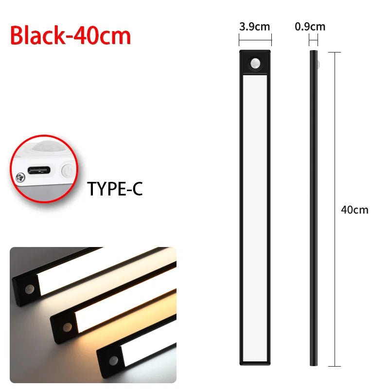 LED Motion Sensor Night Light – Wireless Under Cabinet & Closet Lighting