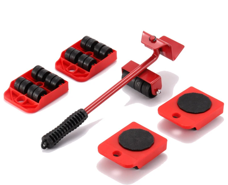 Heavy-Duty Furniture Lifter & Mover Set β Easy Moving Tool with Rollers