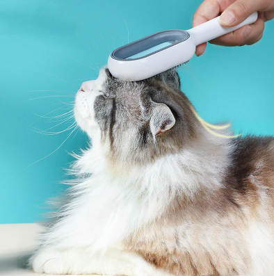 Double-Sided Pet Grooming Brush β Hair Removal & Deshed