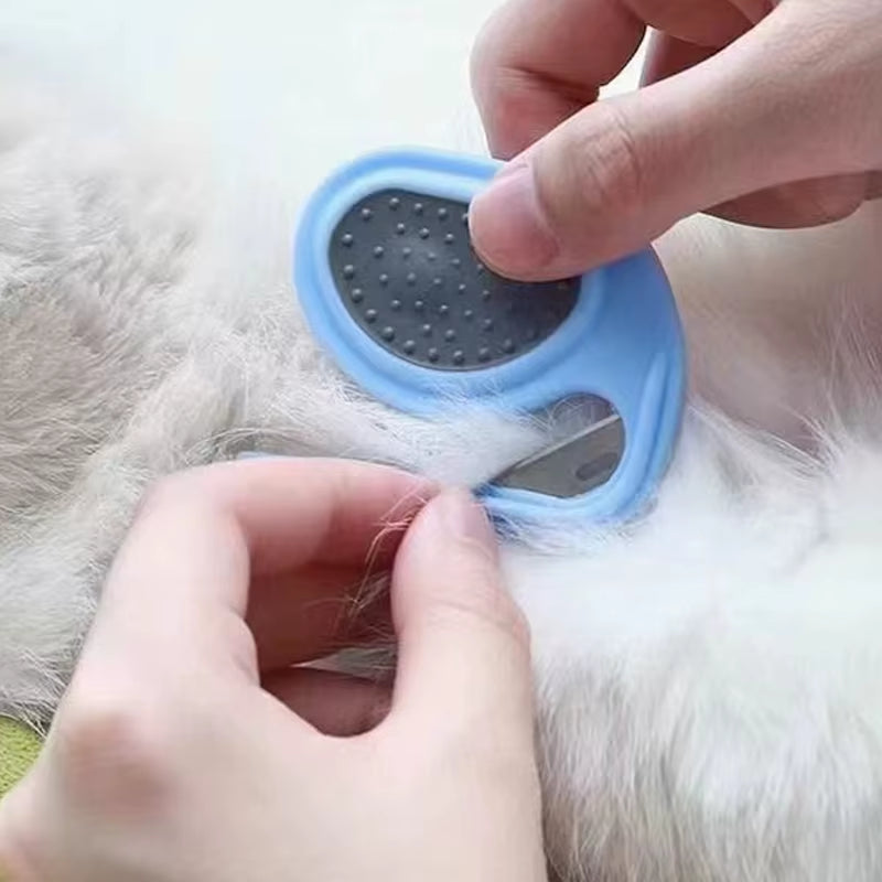 Pet Knot Remover & Shedding Comb – Professional Grooming Brush