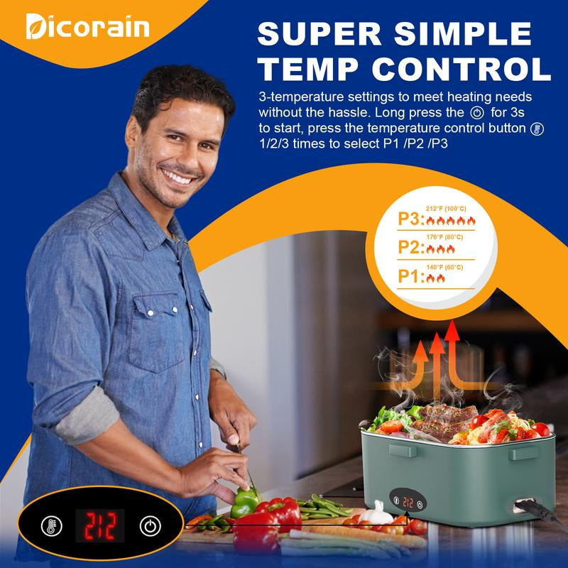 Portable Lunch Box β 1.8L Heated Food Warmer