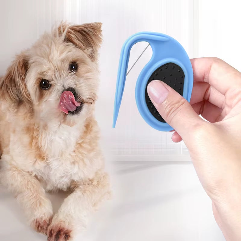 Pet Knot Remover & Shedding Comb – Professional Grooming Brush