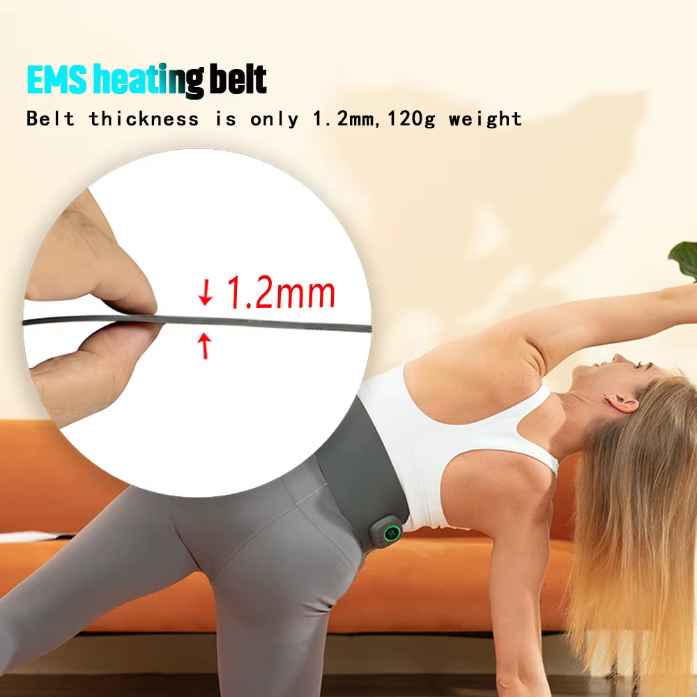 Heating & Muscle Stimulator Belt β Pain Relief & Fitness Trainer