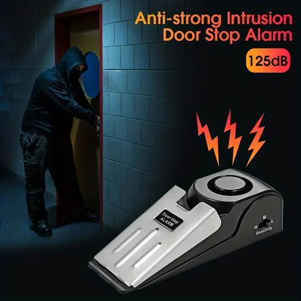 Portable Wireless Door Stop Alarm β Anti-Theft Security Device