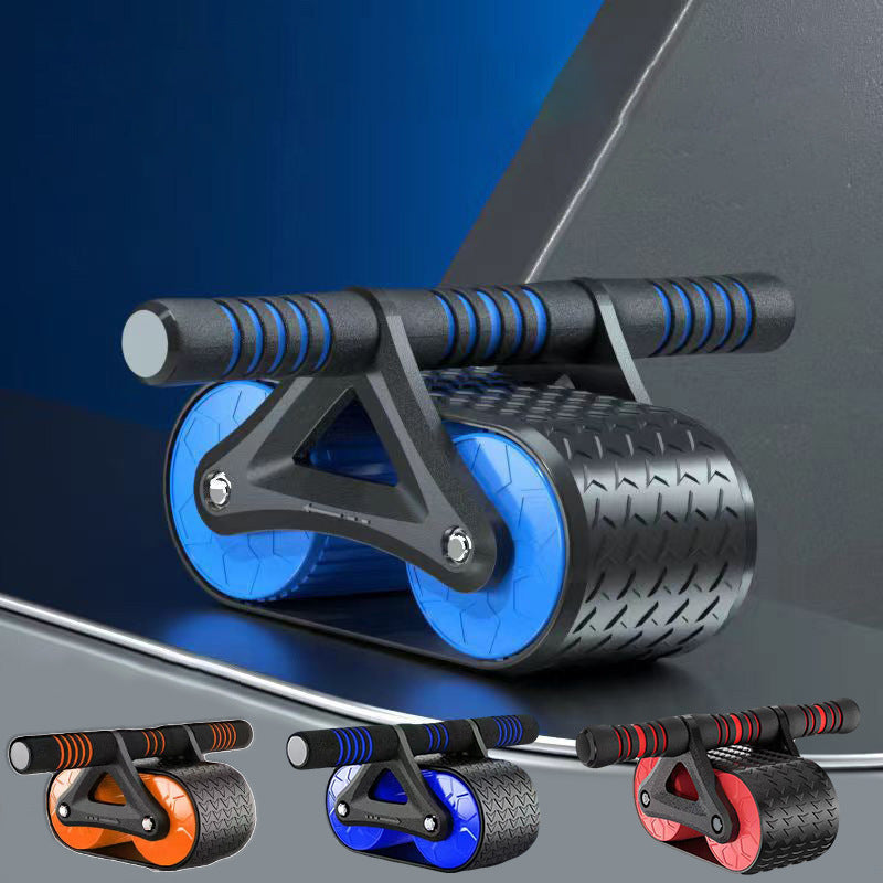 Automatic Rebound Ab Wheel β Double Wheel Ab Roller for Core & Waist Training