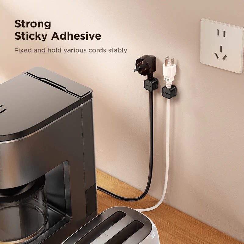 Magnetic Cable Clips β 6-Pack Adjustable Cord Organizer