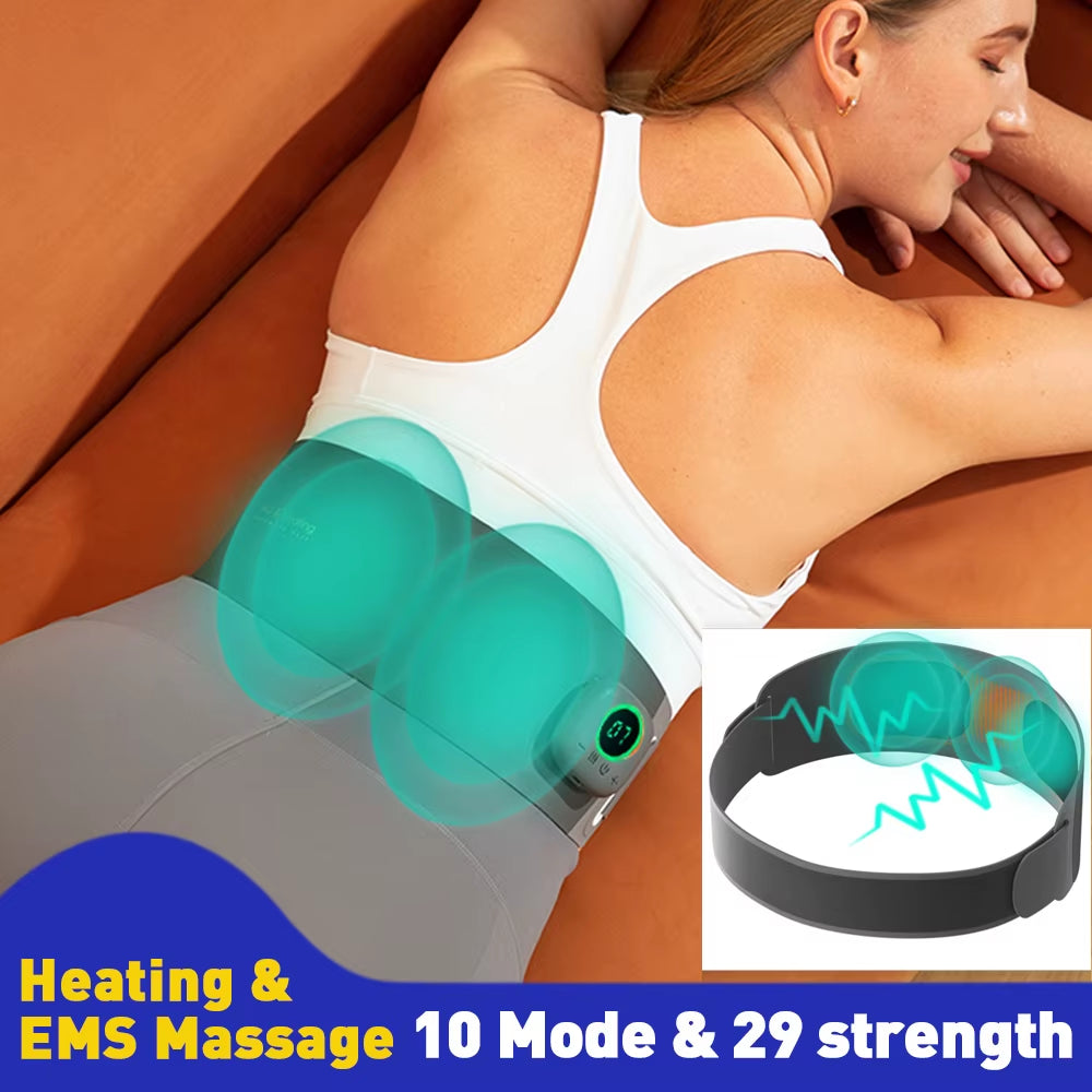 Heating & Muscle Stimulator Belt β Pain Relief & Fitness Trainer