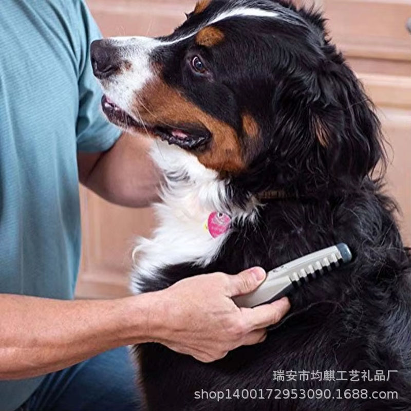 Electric Pet Grooming Comb – Tangle Remover & Hair Trimmer