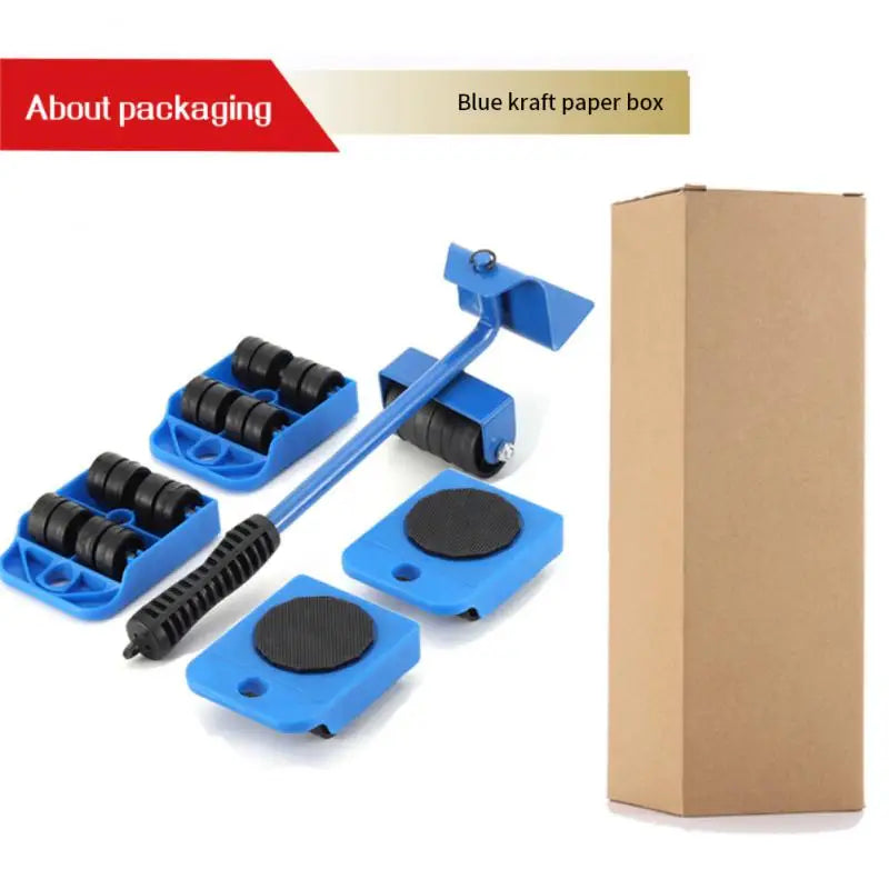 Heavy-Duty Furniture Lifter & Mover Set β Easy Moving Tool with Rollers