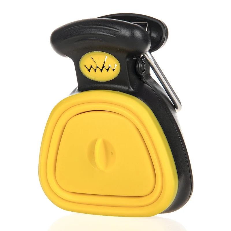 PawPort Foldable Dog Poop Scooper – Travel-Friendly Waste Picker & Bag Dispenser