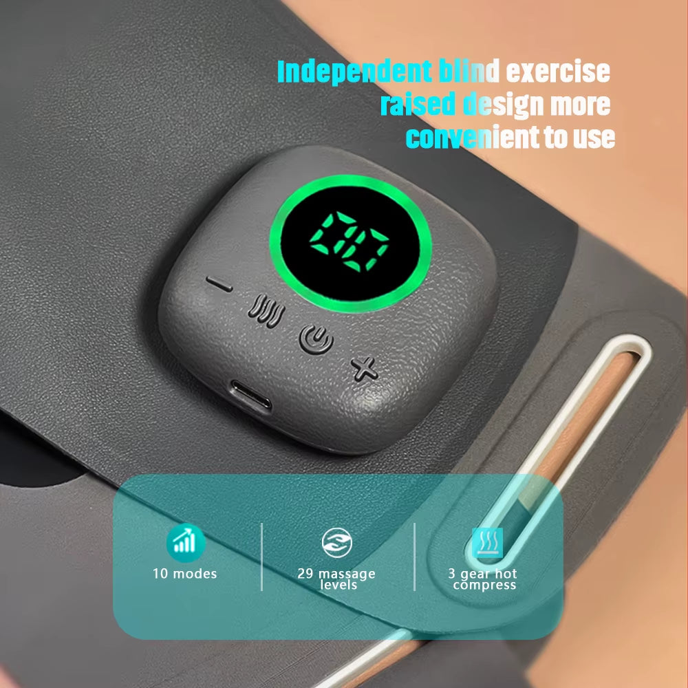 Heating & Muscle Stimulator Belt β Pain Relief & Fitness Trainer