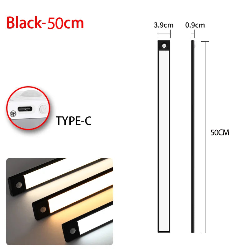 LED Motion Sensor Night Light – Wireless Under Cabinet & Closet Lighting