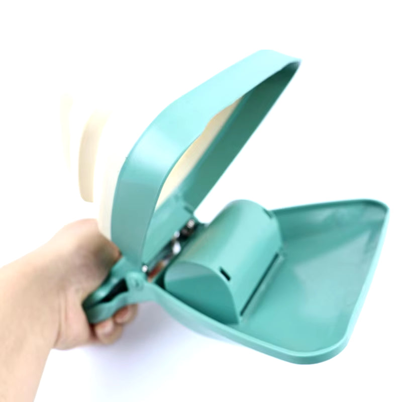 PawPort Foldable Dog Poop Scooper – Travel-Friendly Waste Picker & Bag Dispenser