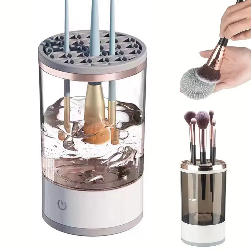 Makeup Brush Cleaner – Quick, Portable & Automatic Cleaning