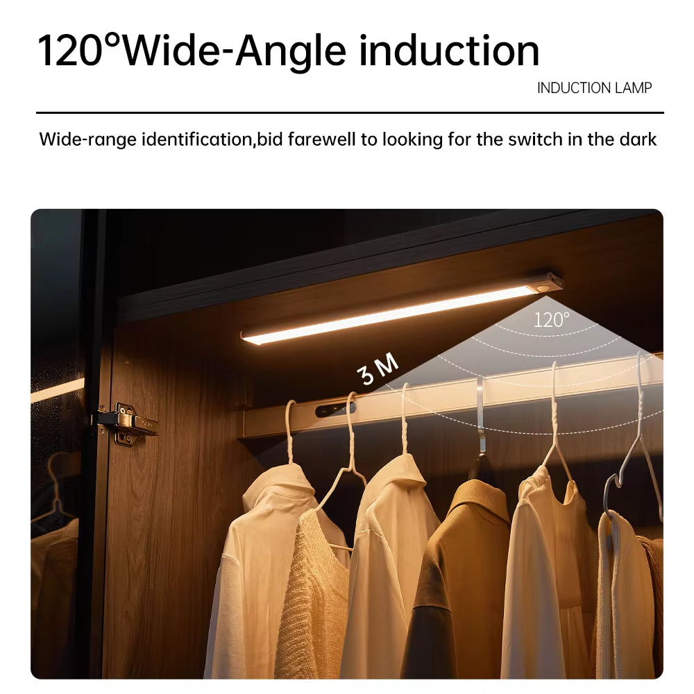 LED Motion Sensor Night Light – Wireless Under Cabinet & Closet Lighting
