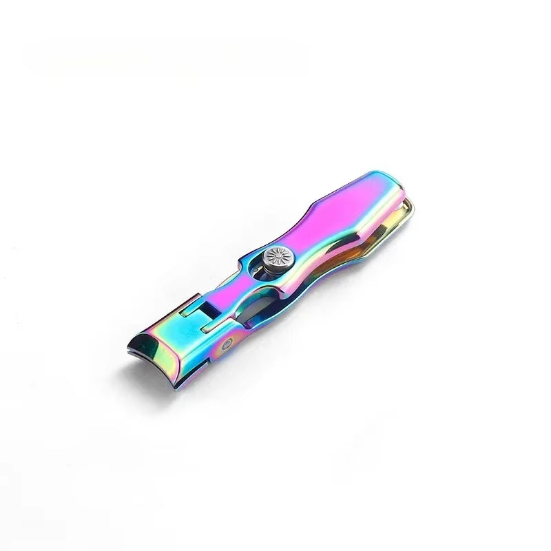 Ultra-Sharp Stainless Steel Nail Clippers β Wide Jaw & Anti-Splash Design