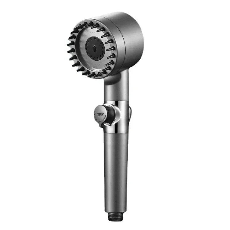 3-Mode High-Pressure Shower Head with Filter – Adjustable Spray for a Spa-Like Experience