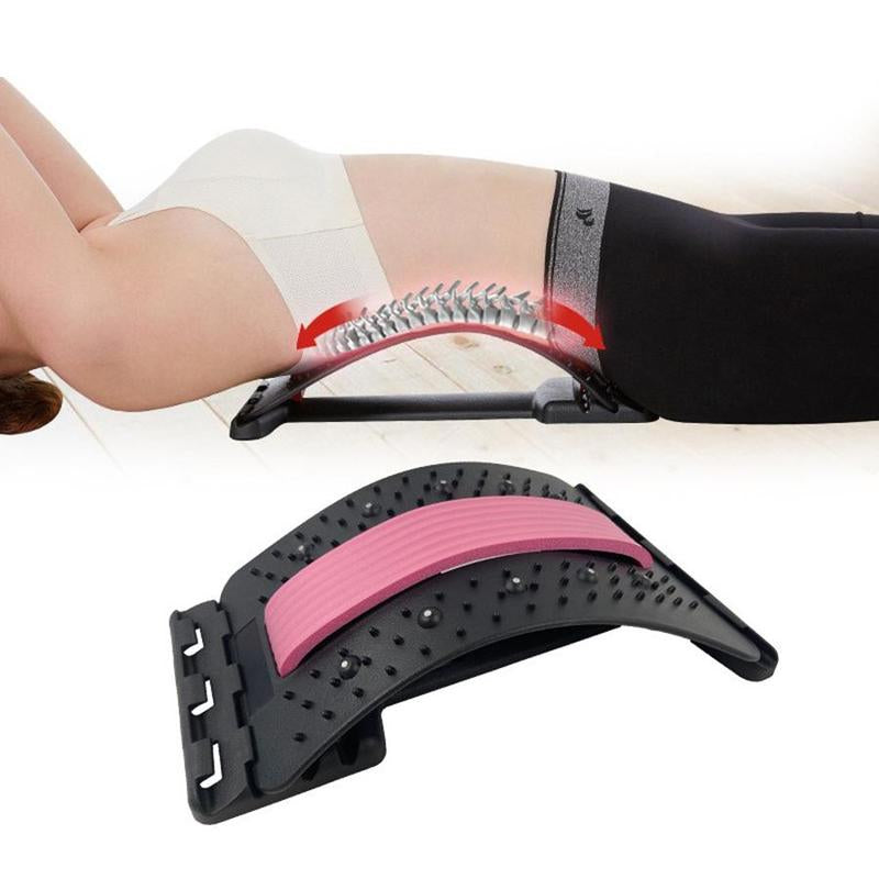 Ergonomic Lumbar Back Stretcher β Posture Corrector & Pain Relief