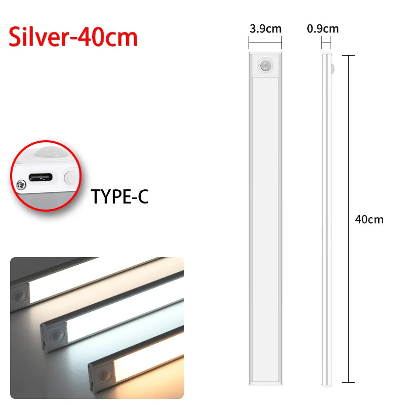 LED Motion Sensor Night Light – Wireless Under Cabinet & Closet Lighting