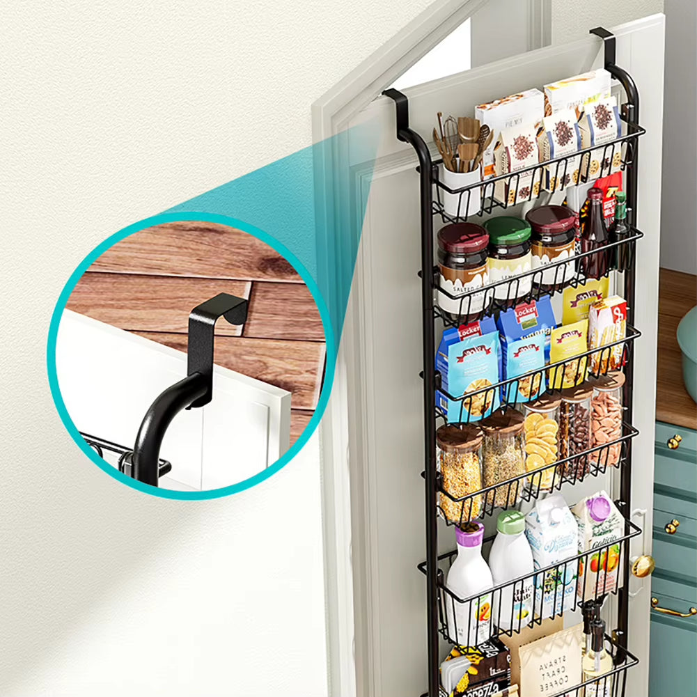 Over-the-Door Hanging Organizer – Multi-Layer Storage Rack