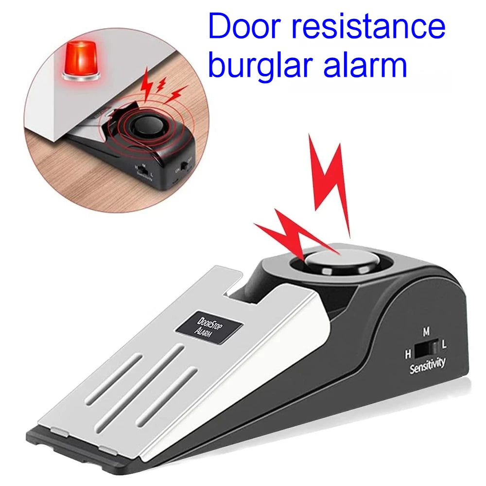 Portable Wireless Door Stop Alarm β Anti-Theft Security Device