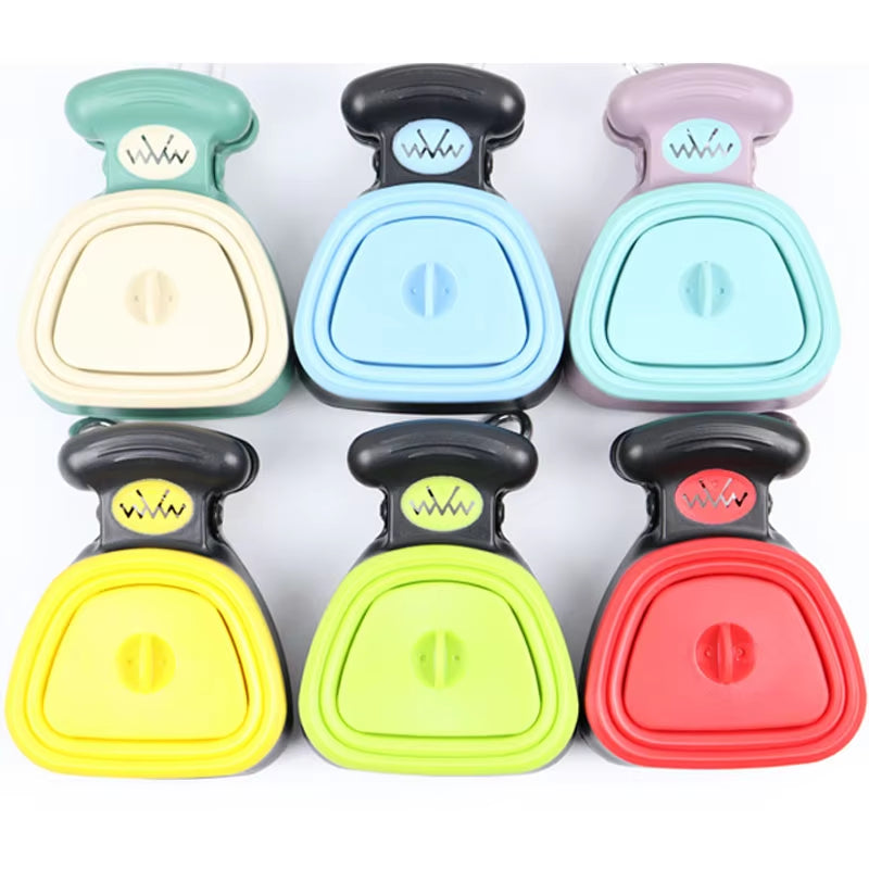PawPort Foldable Dog Poop Scooper – Travel-Friendly Waste Picker & Bag Dispenser