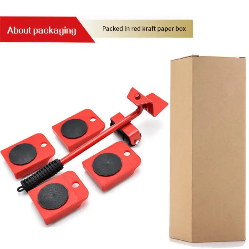 Heavy-Duty Furniture Lifter & Mover Set β Easy Moving Tool with Rollers