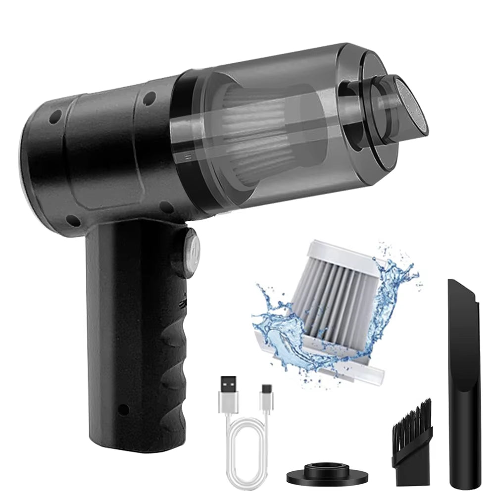 5-in-1 Cordless Handheld Vacuum & Air Duster β High-Power Car & Home Cleaner