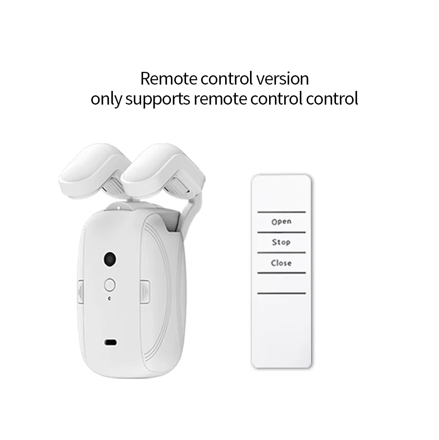 Smart Remote-Controlled Curtain Opener - Remote-Controlled and Motorized Curtain Robot