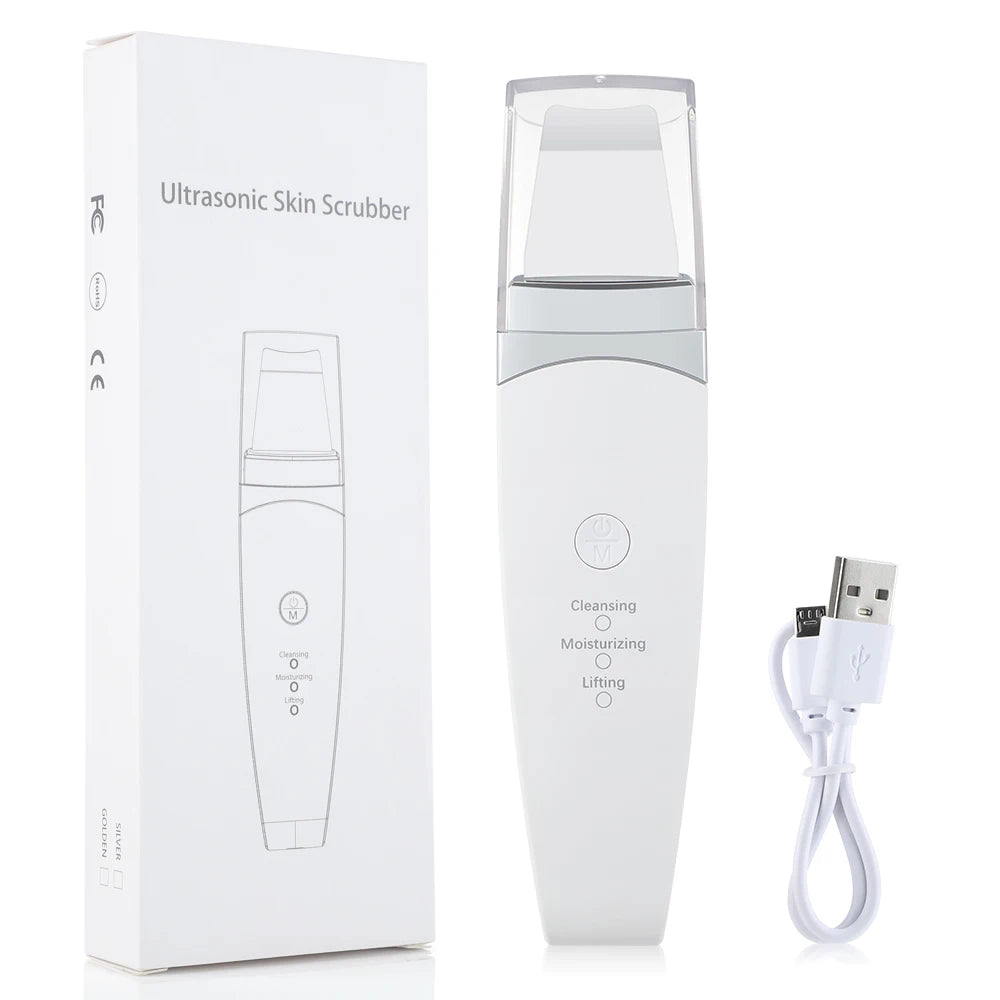 Ultrasonic Skin Scrubber β Blackhead & Pore Cleaner
