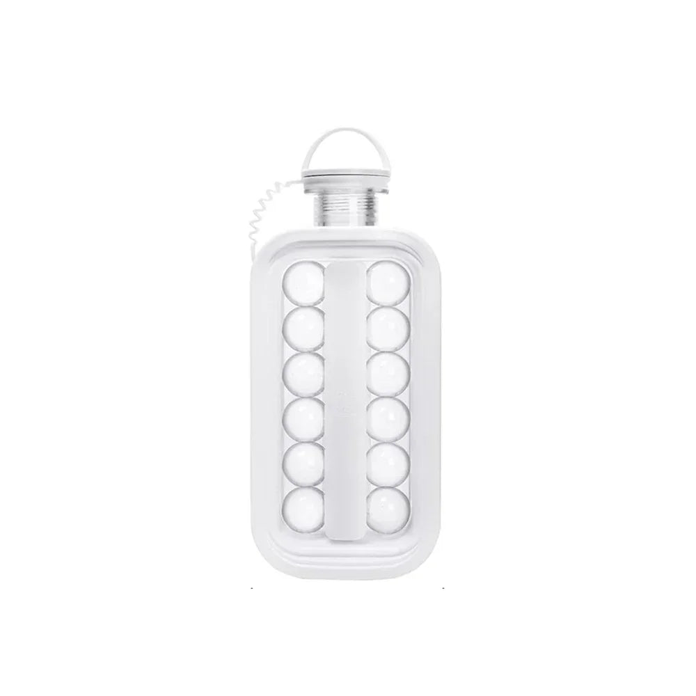 Ice Ball Maker & Storage Kettle – Silicone Ice Cube Mould