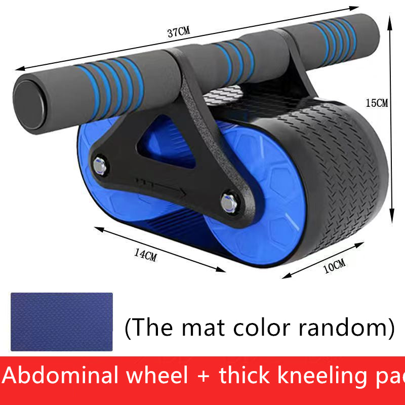 Automatic Rebound Ab Wheel β Double Wheel Ab Roller for Core & Waist Training
