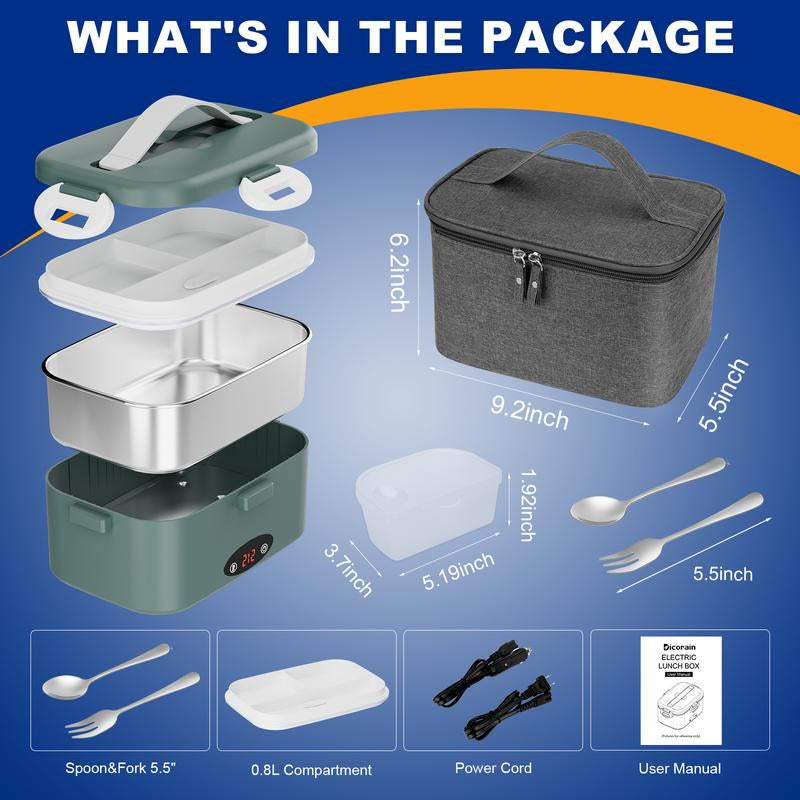 Portable Lunch Box β 1.8L Heated Food Warmer