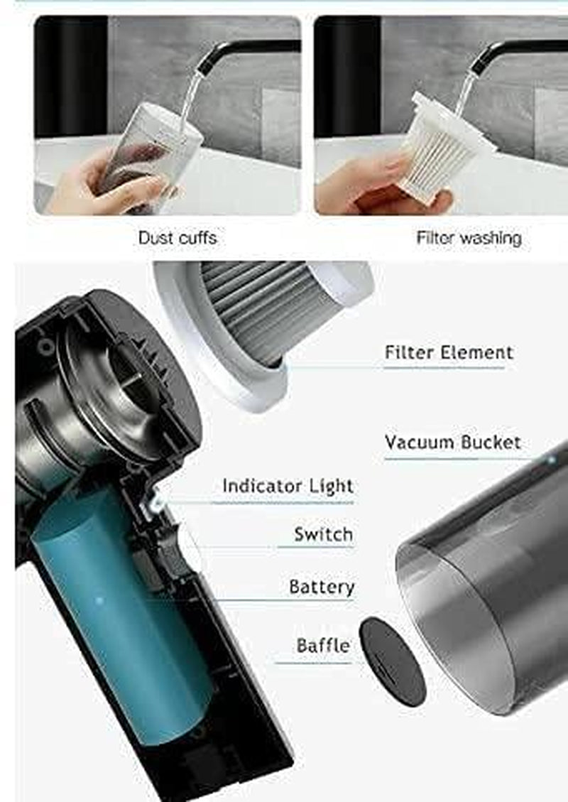 Cordless Air Duster & Vacuum – Powerful, Portable & Multi-Purpose Cleaner