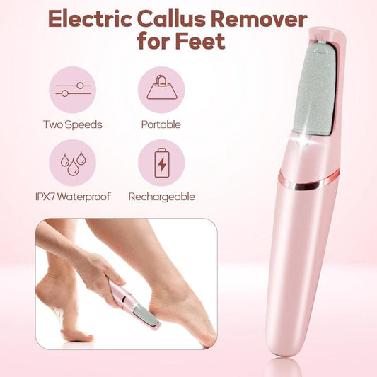 Electric Foot Callus Remover – Pro Pedicure Kit