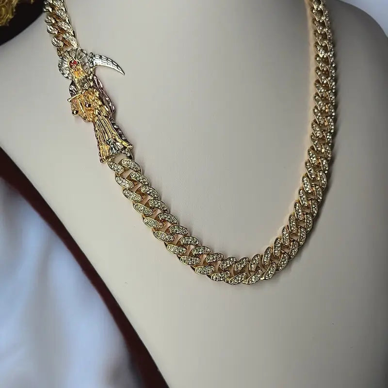Miami Cuban Chain Necklace – Gold-Plated Statement Jewelry