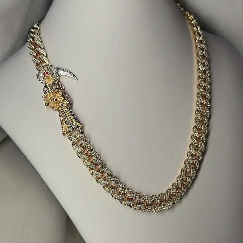 Miami Cuban Chain Necklace – Gold-Plated Statement Jewelry