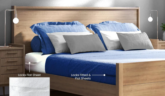 Zlumber Lock Sheet Holder – Secure, No-Slip Bedding Solution 