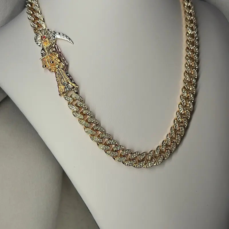 Miami Cuban Chain Necklace – Gold-Plated Statement Jewelry