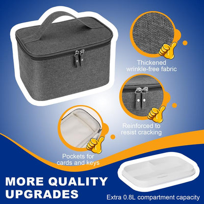 Portable Lunch Box – 1.8L Heated Food Warmer 