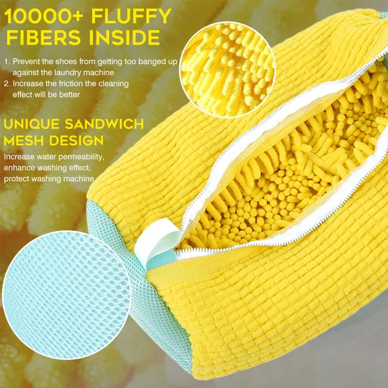 Shoe Wash Bag – Reusable Sneaker Cleaning Bag