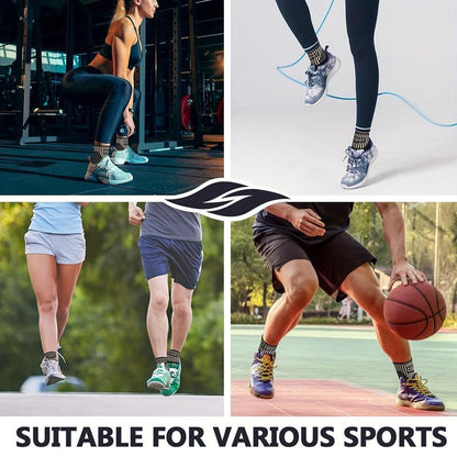 Copper Ankle Compression Sleeve – Breathable, High-Stretch Support for Sports & Recovery