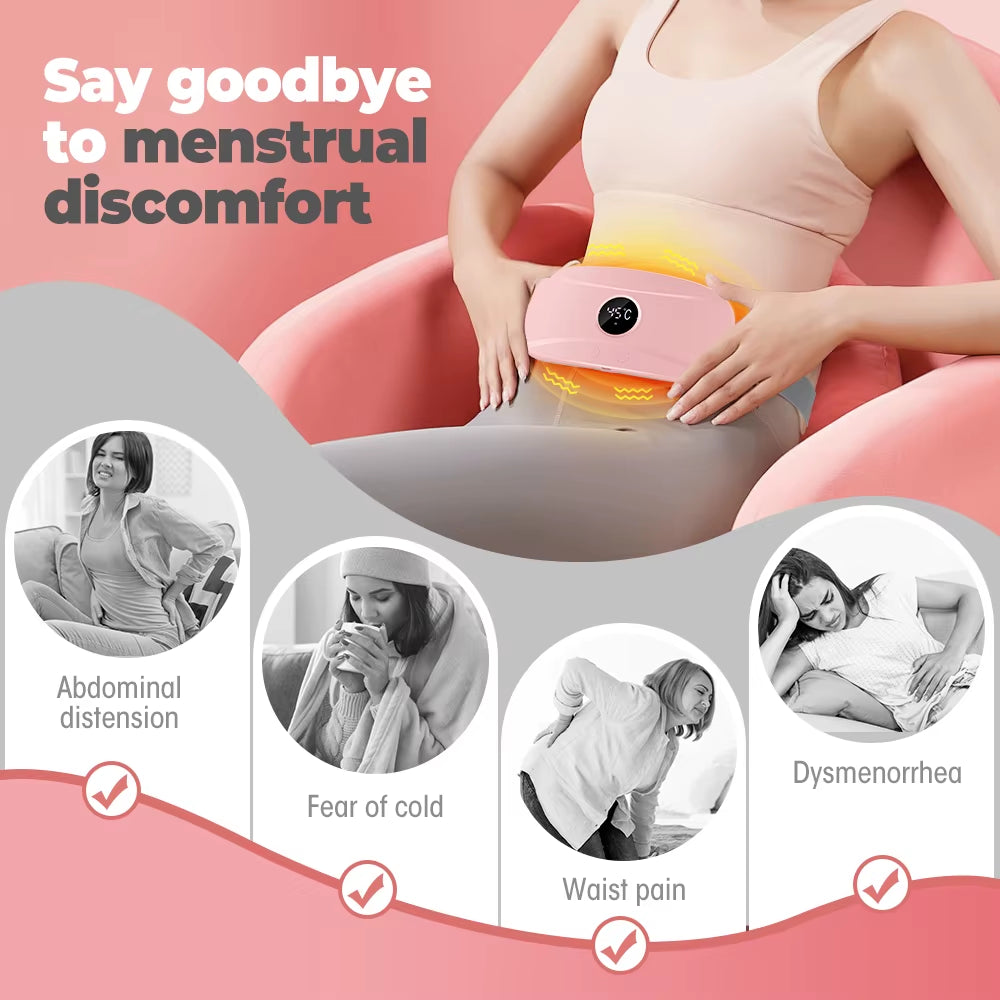Menstrual Heating Pad – Pain Relief & Massage Belt