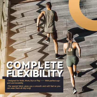 Copper Ankle Compression Sleeve – Breathable, High-Stretch Support for Sports & Recovery