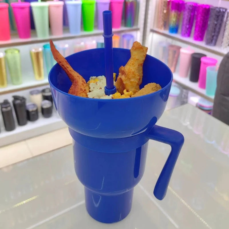 2-in-1 Popcorn & Drink Cup