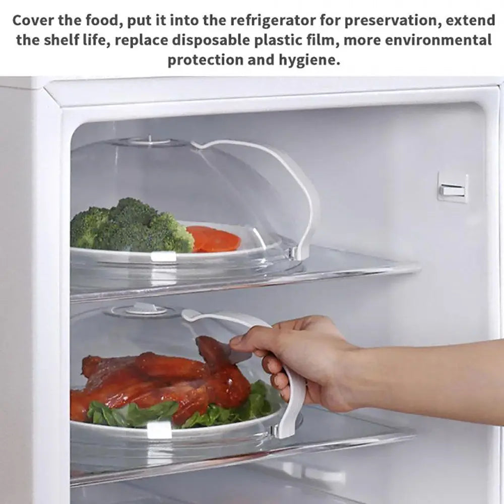 Microwave Splatter Cover – Anti-Splash Lid for Mess-Free Heating