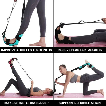 Yoga Stretching Band – Flexibility & Rehabilitation Training Belt