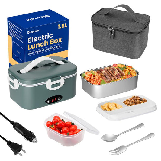 Portable Lunch Box – 1.8L Heated Food Warmer 