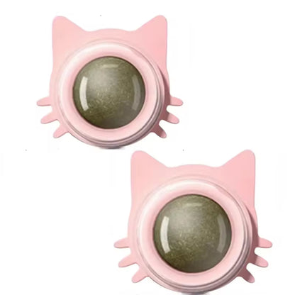 Catnip Ball – Interactive Toy & Teeth Cleaner for Cats